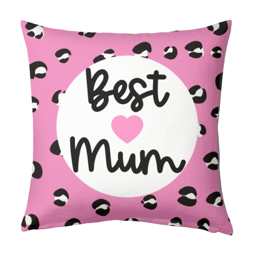 Best Mum - designed cushion by Adam Regester