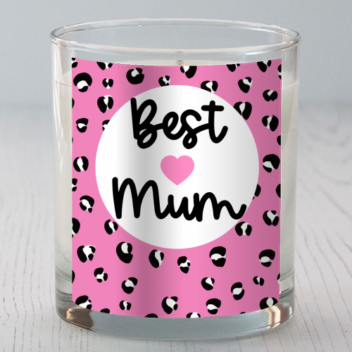Best Mum - scented candle by Adam Regester