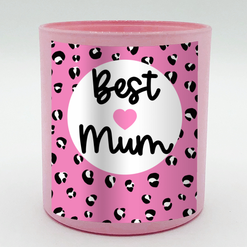 Best Mum - scented candle by Adam Regester