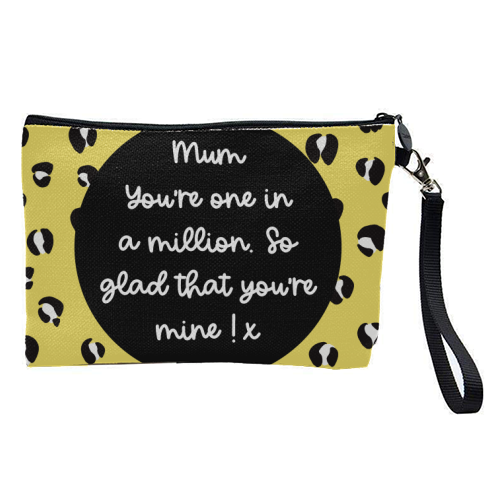 One In A Million Mum - pretty makeup bag by Adam Regester