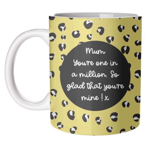 One In A Million Mum - unique mug by Adam Regester