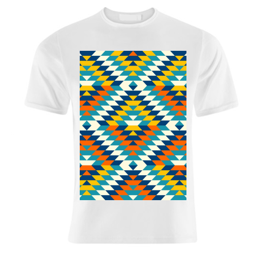 aztec i - unique t shirt by Anastasios Konstantinidis