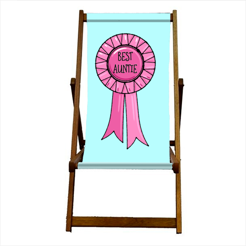 Best Auntie Rosette - canvas deck chair by Adam Regester