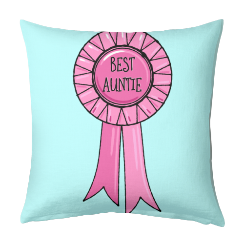 Best Auntie Rosette - designed cushion by Adam Regester