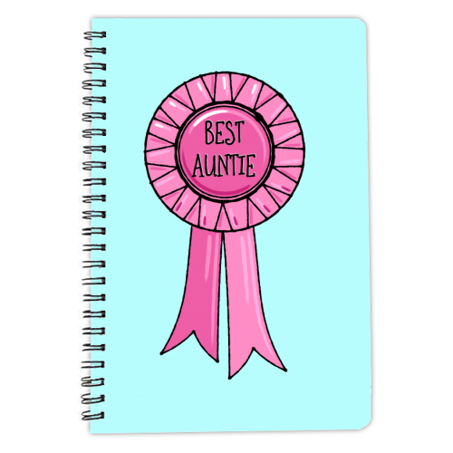 Best Auntie Rosette - personalised A4, A5, A6 notebook by Adam Regester