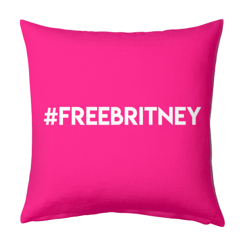 #FREEBRITNEY - designed cushion by Lilly Rose