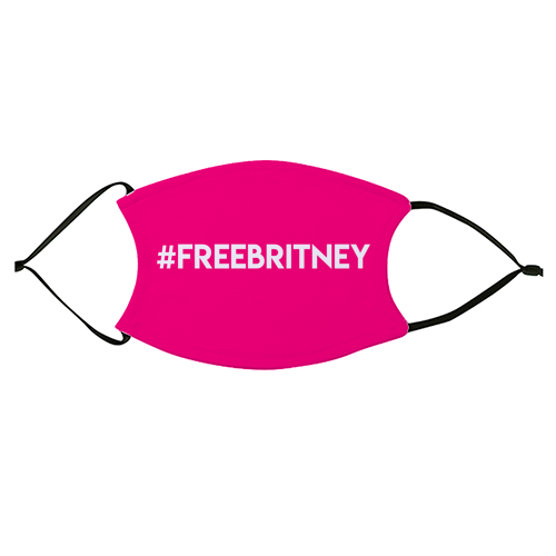 #FREEBRITNEY - face cover mask by Lilly Rose