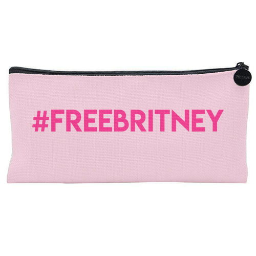 #FREEBRITNEY - flat pencil case by Lilly Rose