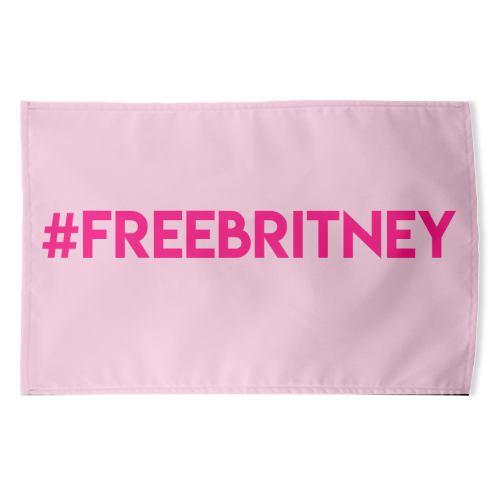 #FREEBRITNEY - funny tea towel by Lilly Rose