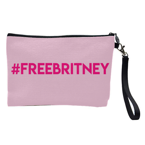 #FREEBRITNEY - pretty makeup bag by Lilly Rose