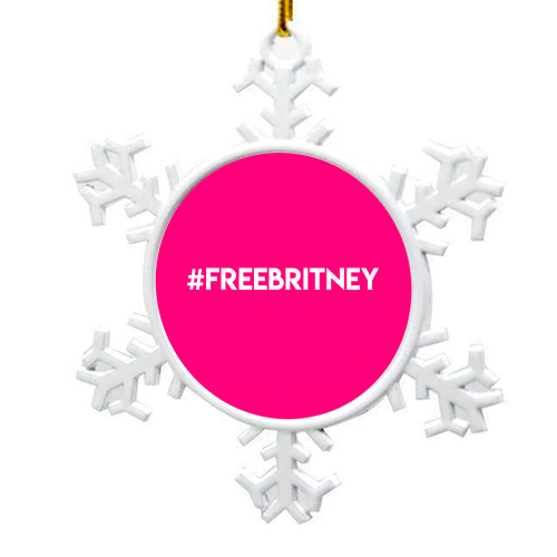 #FREEBRITNEY - snowflake decoration by Lilly Rose