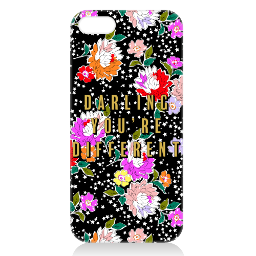DARLING YOU'RE DIFFERENT - unique phone case by PEARL & CLOVER