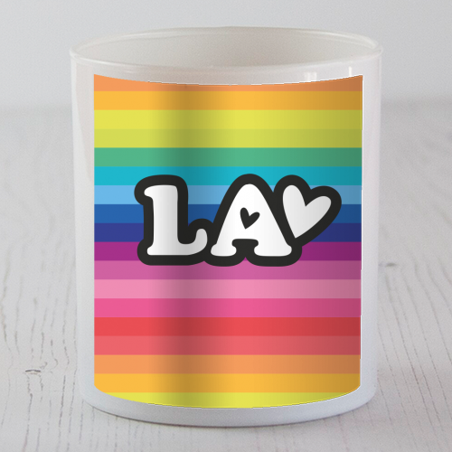 RAINBOW LA - scented candle by The Boy and the Bear