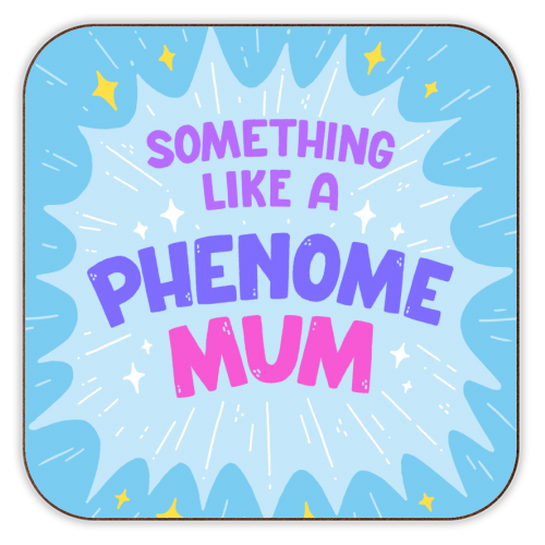 Phenomemum - personalised beer coaster by Matt Joyce