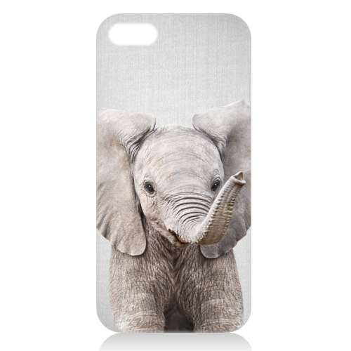 Baby Elephant - Colorful - unique phone case by Gal Design