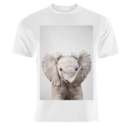 Baby Elephant - Colorful - unique t shirt by Gal Design