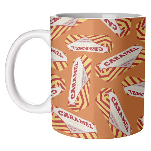 Caramel biscuit - unique mug by Stonefoxes