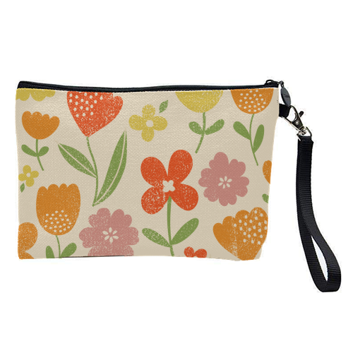 Summer floral - pretty makeup bag by sarah morley