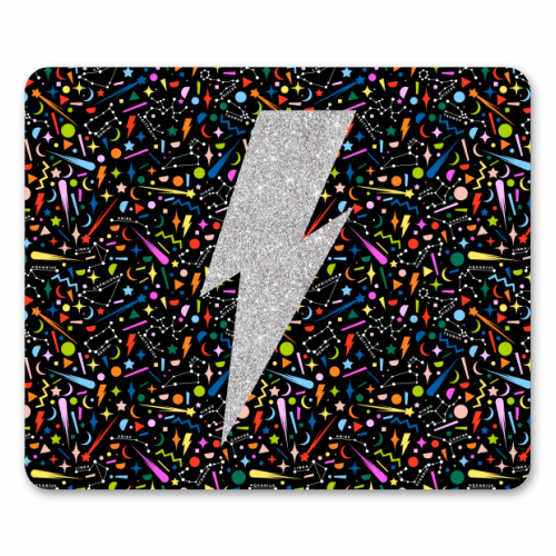 LIGHTNING BOLT - funny mouse mat by PEARL & CLOVER