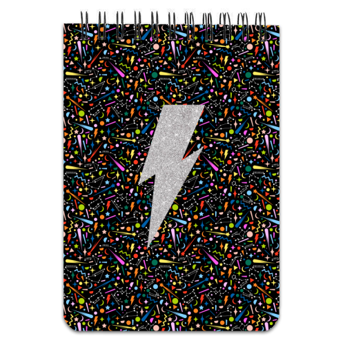 LIGHTNING BOLT - personalised A4, A5, A6 notebook by PEARL & CLOVER