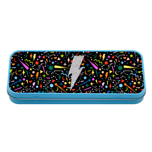 LIGHTNING BOLT - tin pencil case by PEARL & CLOVER
