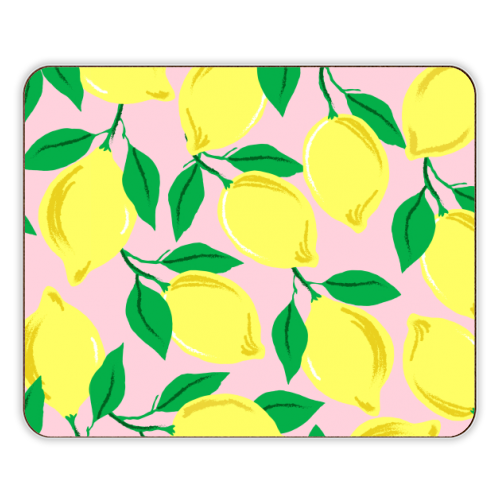 WHEN LIFE GIVES YOU LEMONS - designer placemat by PEARL & CLOVER