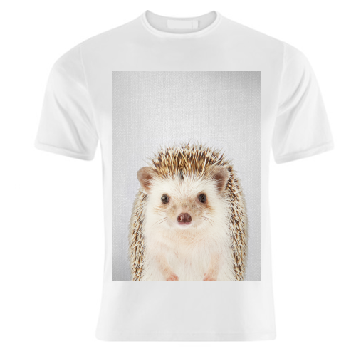 Hedgehog - Colorful - unique t shirt by Gal Design