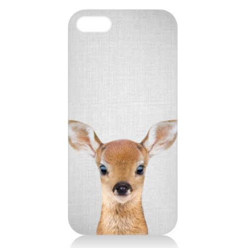 Baby Deer - Colorful - unique phone case by Gal Design