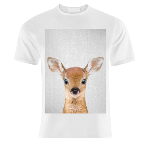 Baby Deer - Colorful - unique t shirt by Gal Design