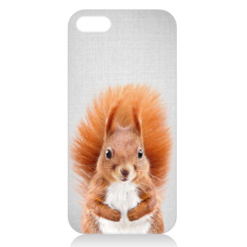 Squirrel - Colorful - unique phone case by Gal Design