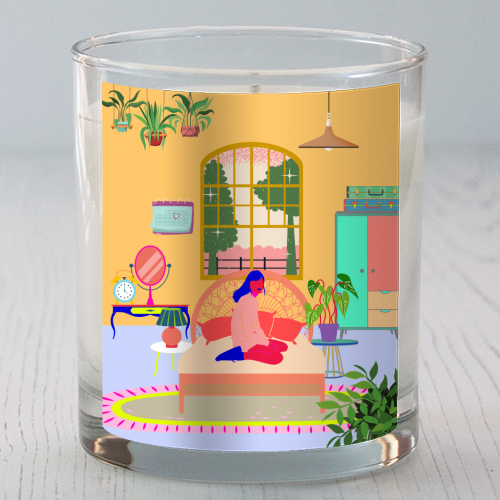 Paradise House: Bedroom - scented candle by Nina Robinson