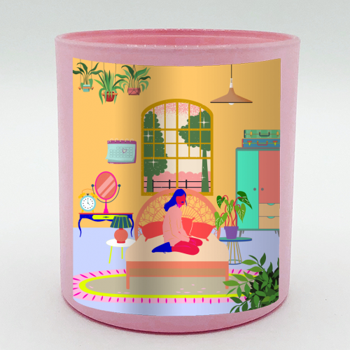Paradise House: Bedroom - scented candle by Nina Robinson