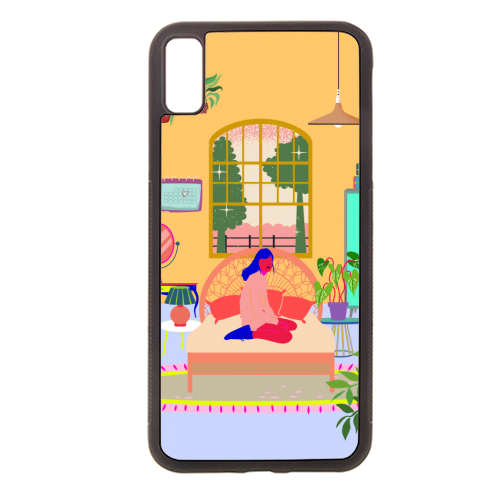 Paradise House: Bedroom - Stylish phone case by Nina Robinson
