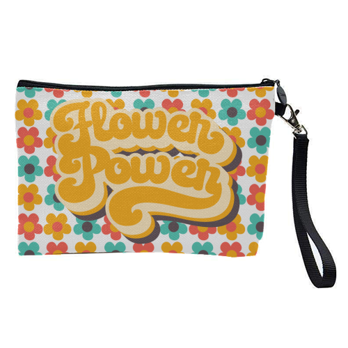 FLOWER POWER - pretty makeup bag by Giddy Kipper