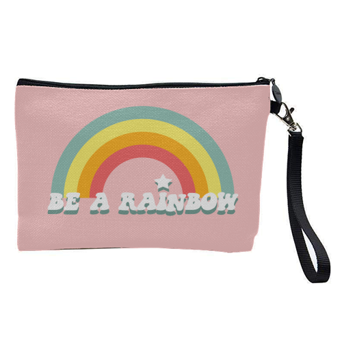 BE A RAINBOW - pretty makeup bag by Giddy Kipper