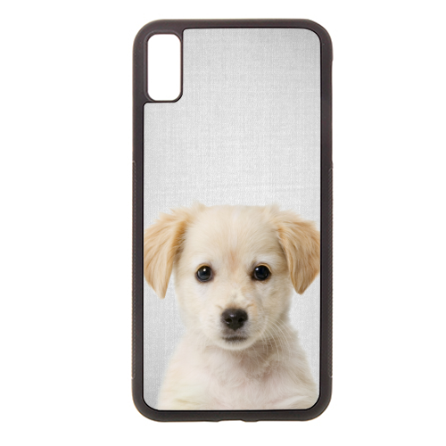 Golden Retriever Puppy - Colorful - stylish phone case by Gal Design