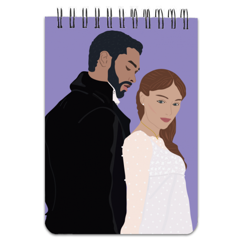 Bridgerton - personalised A4, A5, A6 notebook by Rock and Rose Creative