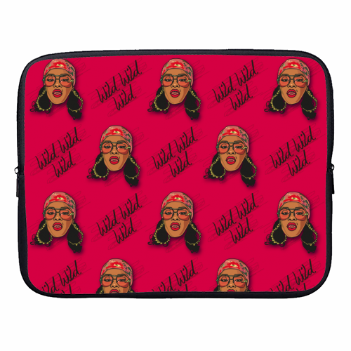 Rihanna Collection - designer laptop sleeve by Catherine Critchley.