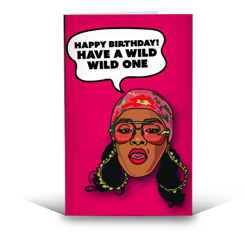 Rihanna Collection - funny greeting card by Catherine Critchley.