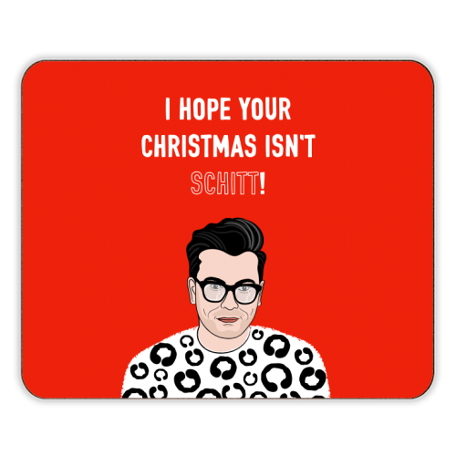 I Hope Your Christmas Isn't Schitt - designer placemat by Adam Regester