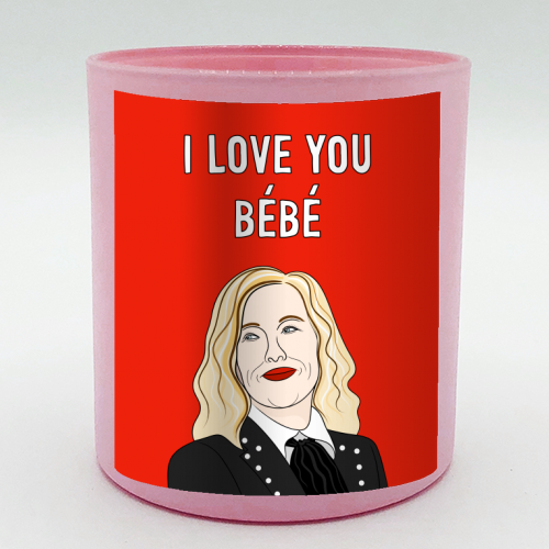 I love You Bébé - scented candle by Adam Regester