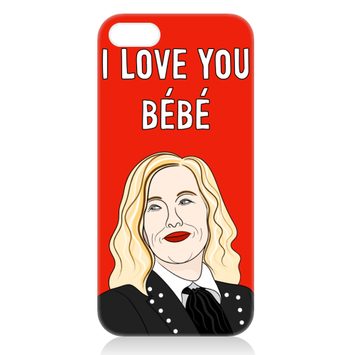 I love You Bébé - unique phone case by Adam Regester