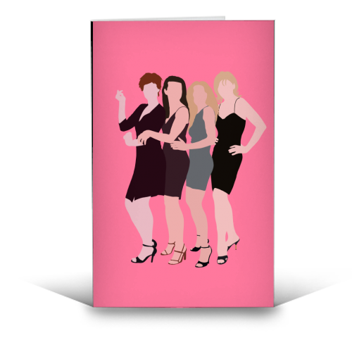 Sex and the City - funny greeting card by Pink and Pip