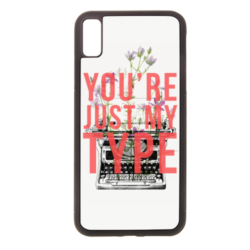 You're Just My Type - stylish phone case by The 13 Prints