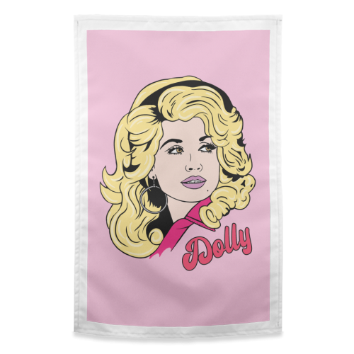What would Dolly do? - funny tea towel by Bite Your Granny