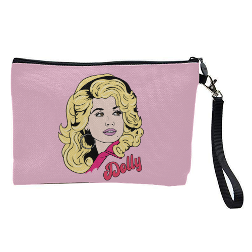 What would Dolly do? - pretty makeup bag by Bite Your Granny