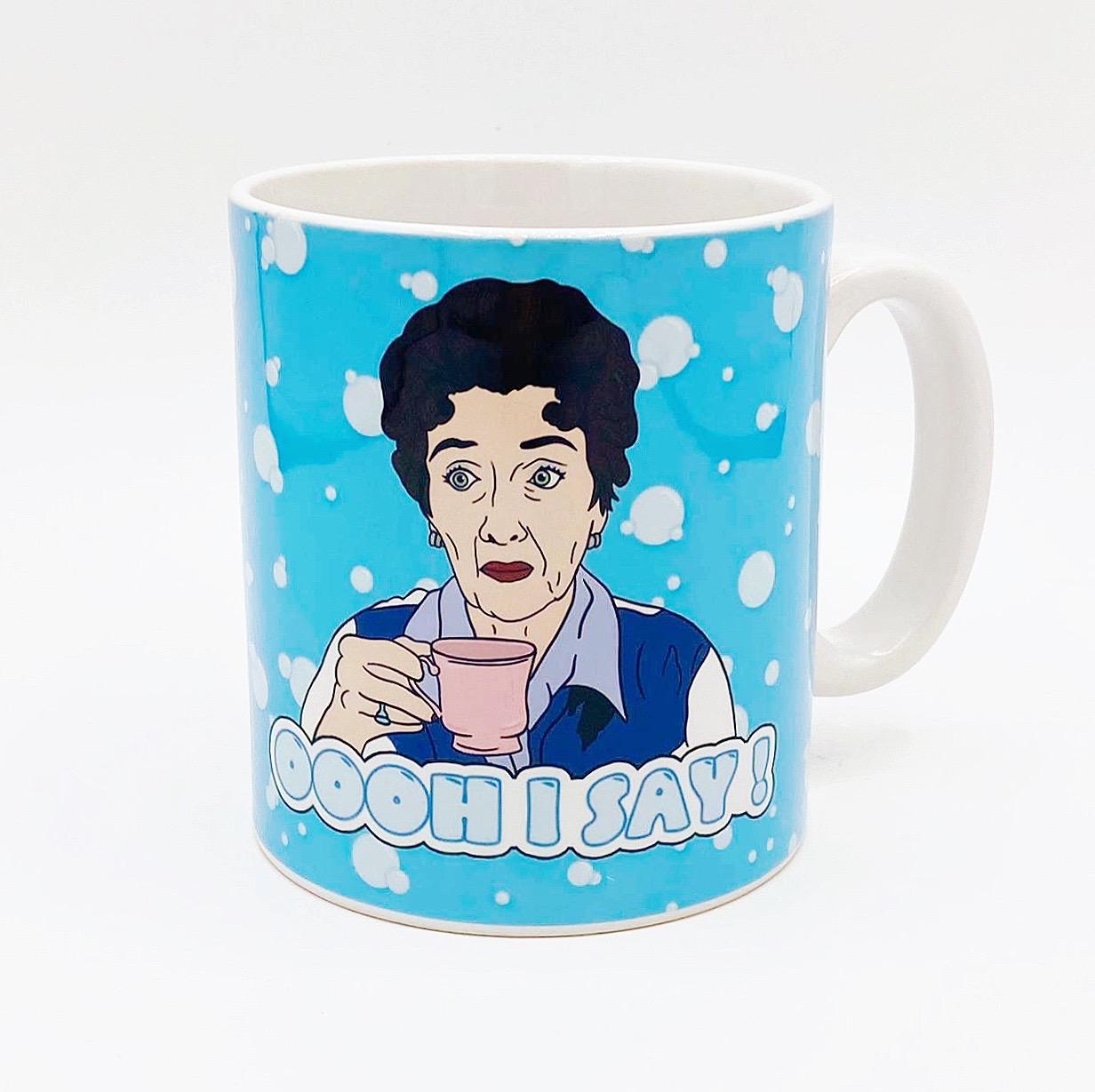 Oooh I say! Dot Cotton!: Unique coffee mugs created by Bite Your Granny ...