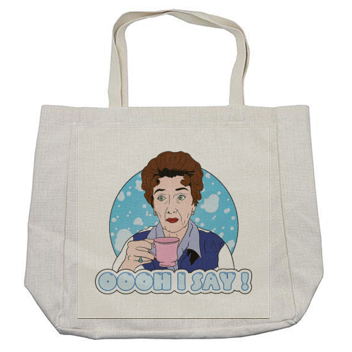 Oooh I say! Dot Cotton! - cool beach bag by Bite Your Granny