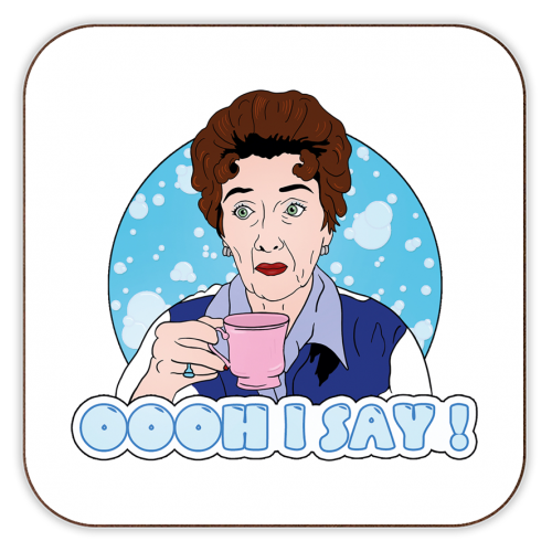 Oooh I say! Dot Cotton! - personalised beer coaster by Bite Your Granny