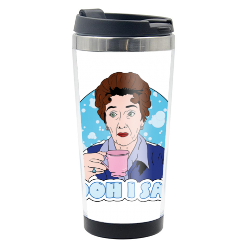 Oooh I say! Dot Cotton! - photo water bottle by Bite Your Granny